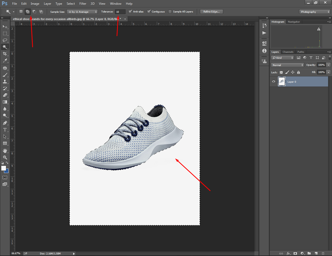 How to Change Background Color in Photoshop CC