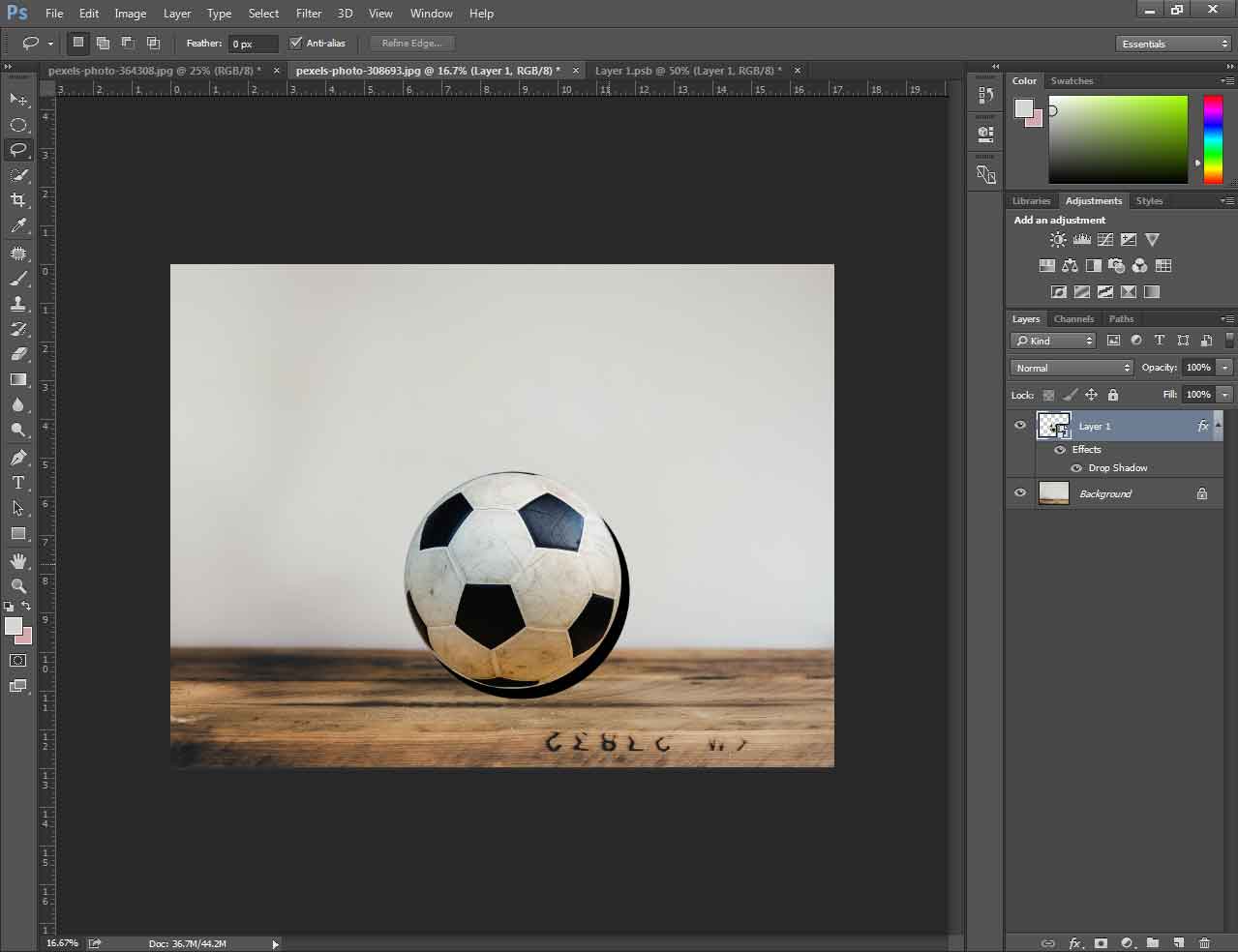 How to Create a Realistic Drop Shadow in Photoshop